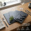 Slate Placemat & Coaster Set Black Rectangle Square 30x20cm 10x10cm Dining Décor 5
