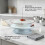 28cm Round Cake Rotating Turntable Base Icing Decorating Display Stand Plastic 5