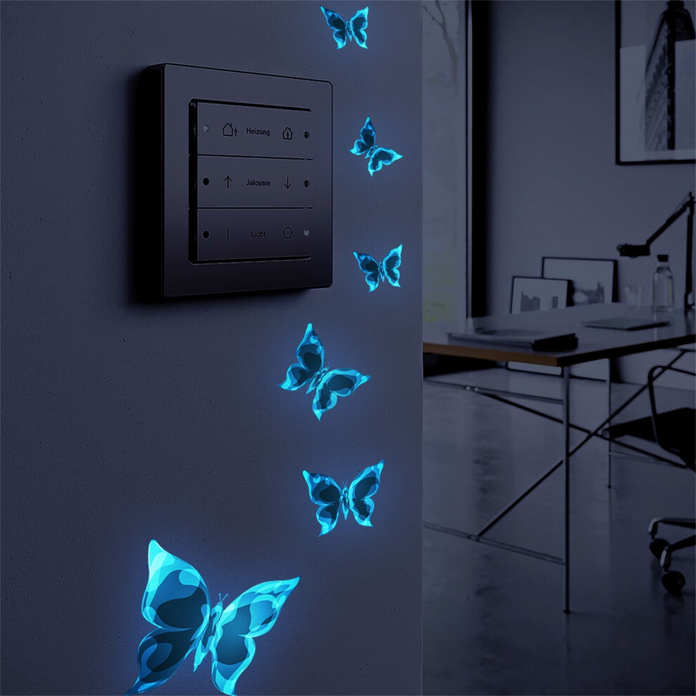 Black Flower Love Wall Sticker Home Decoration Multicolor 9336866892390
