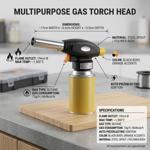 Multipurpose Gas Torch Head 2