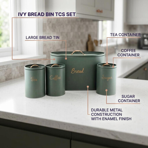 Ivy Bread Bin TCS Set 2