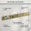 BB-HC201 5-Hook Pine Hat & Coat Rack with Brass-Plated Hooks, Natural Finish 4