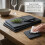 Slate Placemat & Coaster Set Black Rectangle Square 30x20cm 10x10cm Dining Décor 6