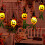VOSS Halloween-Kürbis-Lichterkette, 2 m 6