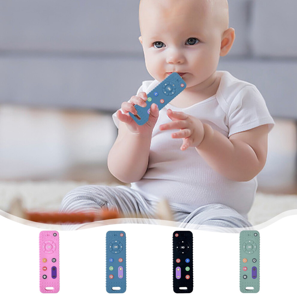 Silicone Baby Teething Toy Remote Shape 3-12 Months