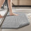 Antislip badmat van microvezel, pluche, 20x30 inch 5