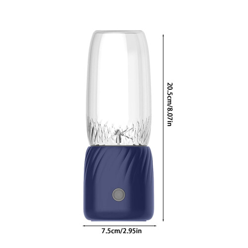Mixeur portable rechargeable USB à 6 lames, 300 ml 2
