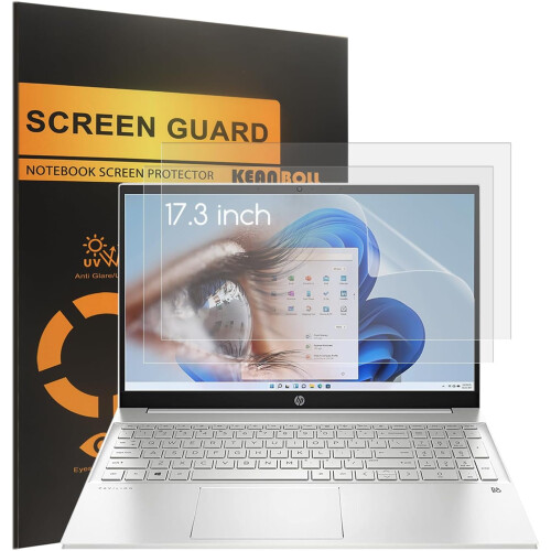 Anti-Glare Screen Protector for 17.3" HP Laptops (3 pcs)