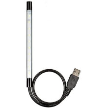USB portable flexible lamp with touch dimmer white light
