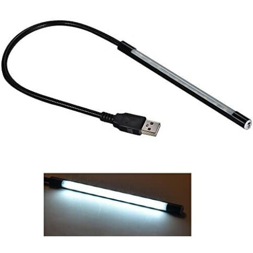 USB portable flexible lamp with touch dimmer white light 1