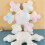 Snowflake-shaped decorative pillow for sofa or bed 6