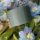 Support de tige d'ikebana en spirale gris grand 7