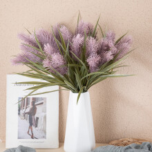 Hesroicy Fake Hare Tail Grass Vase Decor 1 Pack