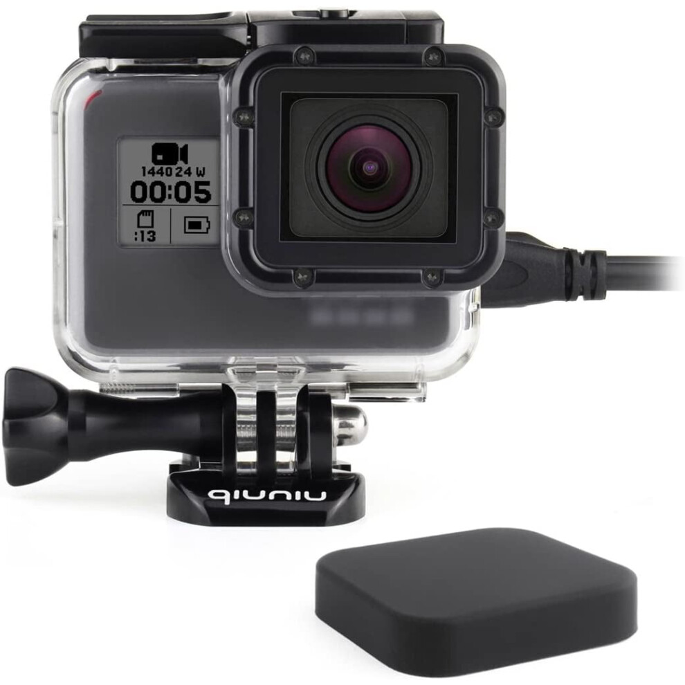 Gopro Hero 5/6 Side-Open Skeleton Case Black 9336866899696