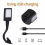 Lampe de lecture LED rechargeable USB, plus de 20 heures d'autonomie, réglable 6