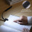 Lampe de lecture LED rechargeable USB, plus de 20 heures d'autonomie, réglable 8