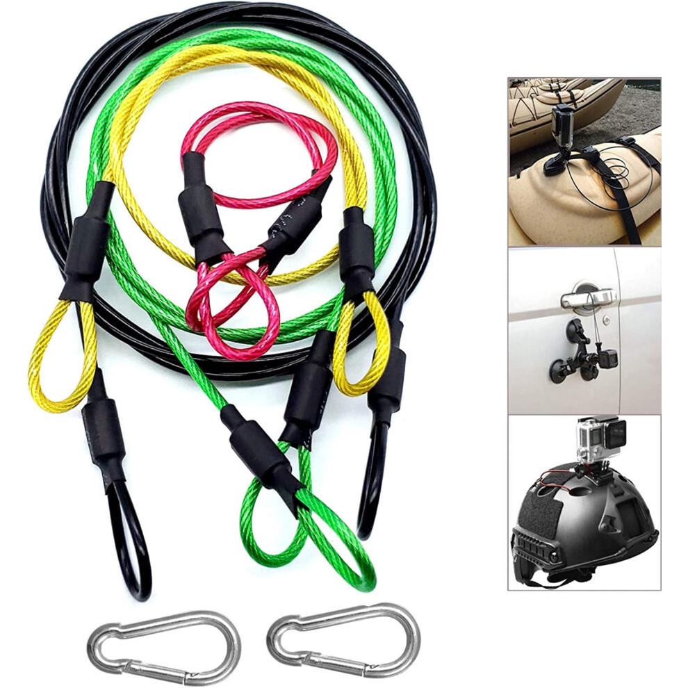 Camera Safety Tether Stainless Steel Lanyard With Hook 9336866901139