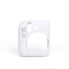 Silikónové ochranné puzdro pre fotoaparát Instax Mini12, jednoduché jednofarebné mäkké silikónové puzdro proti pádu, ochranné puzdro pre