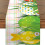 Easter table runner vintage bunny egg print linen 1 piece 5