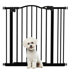 Barreira de segurança Black Dog com extensões para escadas
