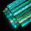 Luminous Star Paper Strips 10 Colors 210 Sheets 6