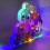 Easter Diamond Art Kit with LED Lights and Rabbit Eggs 4