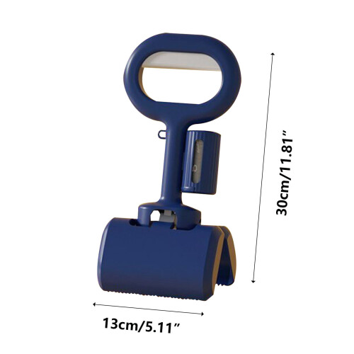 Jacenvly foldable dog poop shovel with bags 2