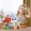 Easter Diamond Art Kit with LED Lights and Rabbit Eggs 6