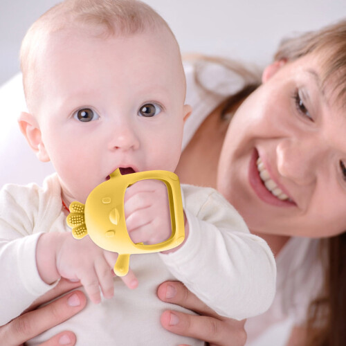 Zeceouar Silicone Teething Glove for Babies, 1 Pack 1