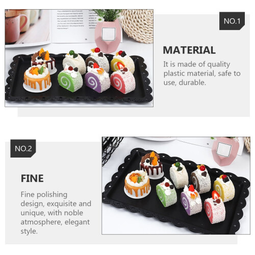 Guangmc dessertbakke serveringssæt cupcake display 1 stk. 1