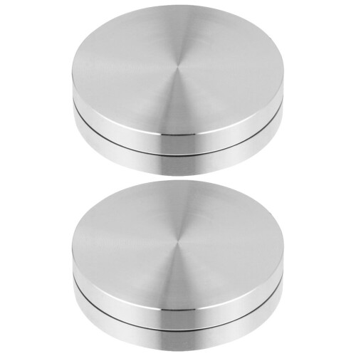 Présentoir à gâteaux robuste en aluminium à 2 étages