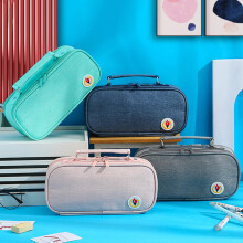 Pencil Case Oxford Cloth Ergonomic Handle 1 Pack