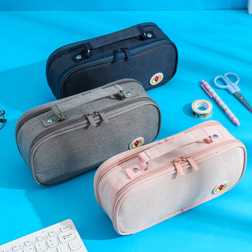 Pencil Case Oxford Cloth Ergonomic Handle 1 Pack 2