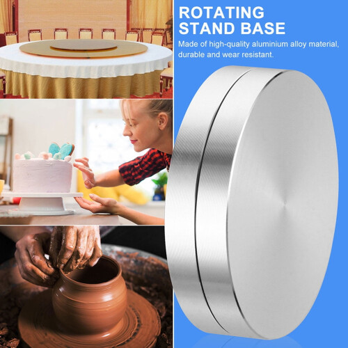 Présentoir à gâteaux robuste en aluminium à 2 étages 1