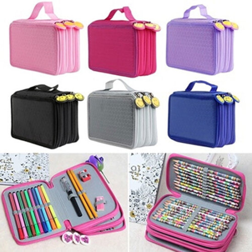Hariumiu pencil case large capacity 3-layer 52-hole 2