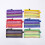 Hariumiu pencil case colorful mesh pouch 2 pcs 5