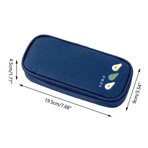 Pencil Case Oxford Cloth Dust-proof Large Capacity 2
