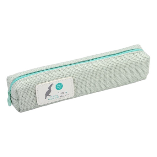 Hariumiu pencil case cotton linen large capacity dust-proof 1