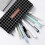 Hariumiu pencil case plaid dot pattern 1 piece 6