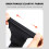 Drawing Gloves Two-Finger Right Hand Fabric 4 Pcs 3