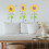 Sunflower Stencil Template Set 4 pcs 12.421.7 inch 8