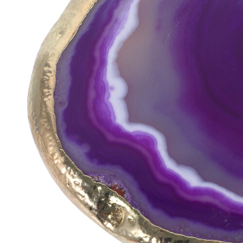 Agate coasters home decor insulation pads set of 4 2