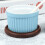 Wooden Drink Coasters Bamboo Round 4 pcs 2