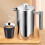 Cafetière à piston Hariumiu en acier inoxydable 800 ml 1