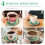 Agate Coaster Natural Stone Table Decor 4pcs 4