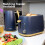 statesman Statesman 1.7L Scandi Kettle, Navy Blue 5