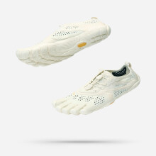 (42) Vibram FiveFingers V-Run Men's Running Shoes Minimalist Trainers - Total Ivory