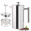 Cafetière à piston Hariumiu en acier inoxydable 800 ml 6