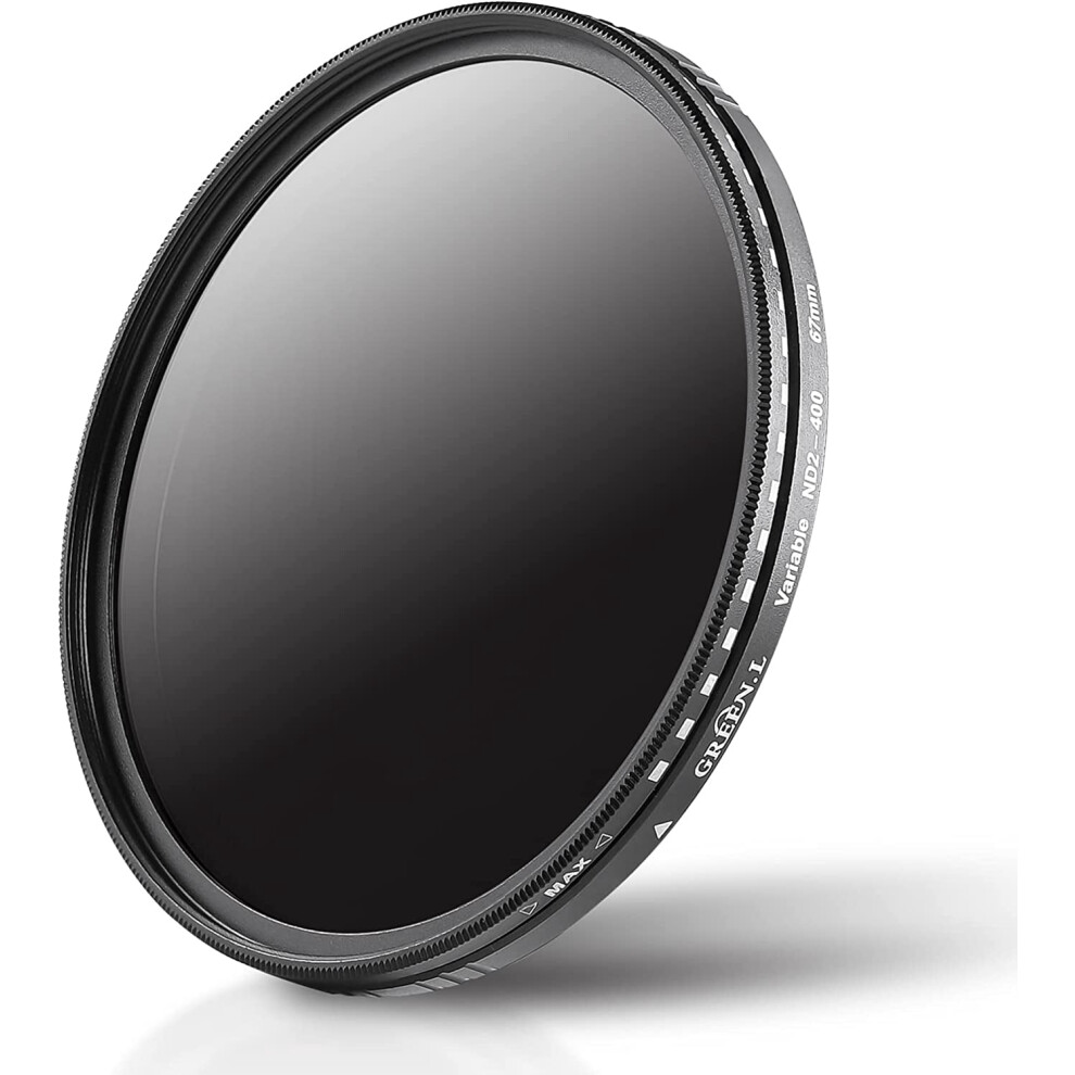55Mm Variable Nd Filter Ultra Slim Nd2-Nd400 1-9 Stops Green 9336866913408