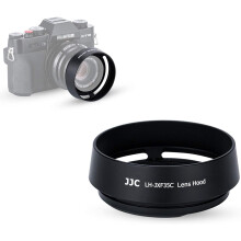 Paraluce a baionetta in metallo per obiettivi Fujifilm Fujinon XC35mm F2, XF35mm F2 e XF23mm F2R WR su fotocamera X-S10X-E4X-T4